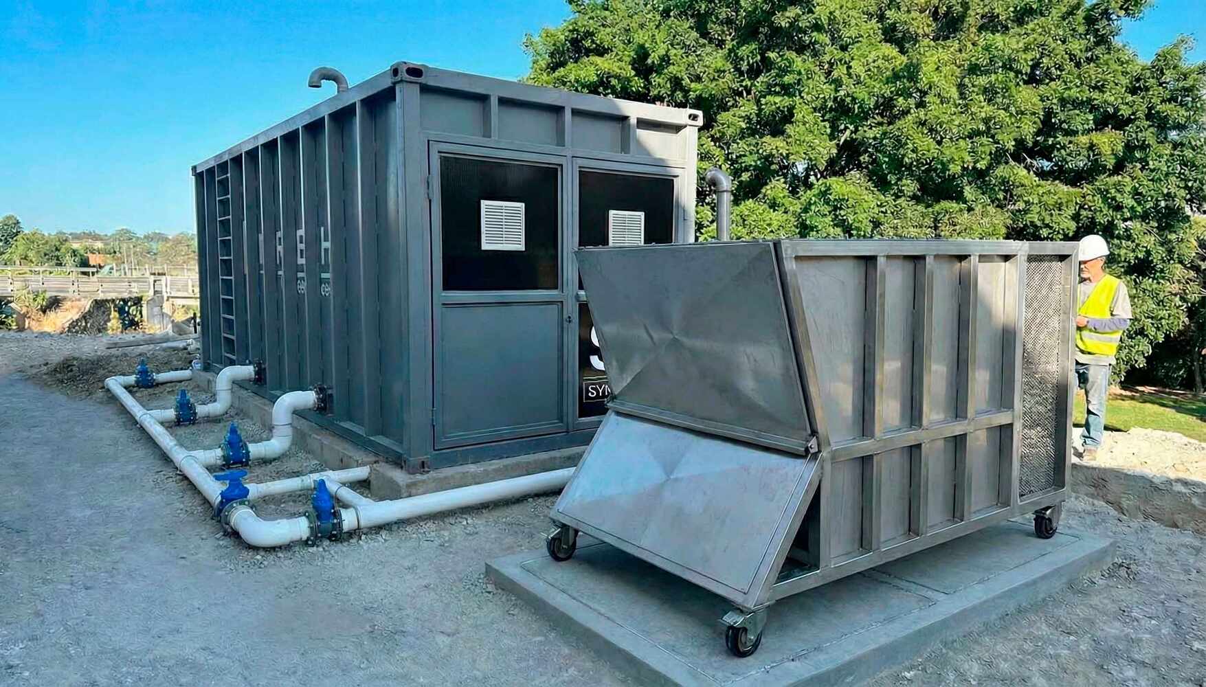 Filtro Deshidratador de Lodos Contenerizado